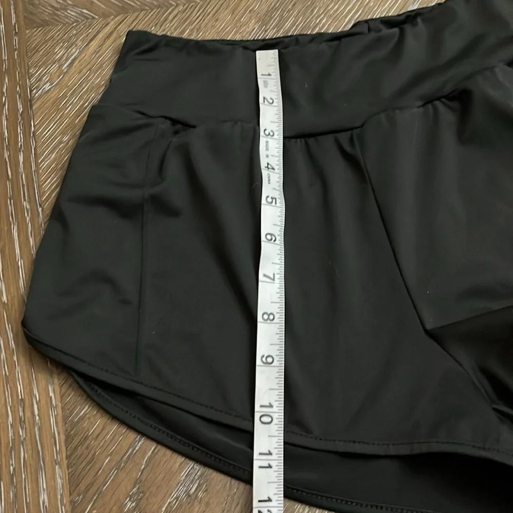 Shein black athletic running & workout shorts Size S